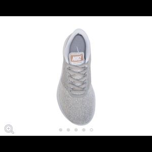 Women's Flex Contact Running Shoe Grey & rosegold